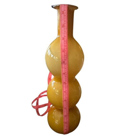 MCM Murano Empoli Hand Blown Italian Glass Made in Italy Bubble Gurgle Bottle - Picture 3 of 8